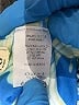 Ginger G. Print Blue Swimsuit Top Size S - photo 4