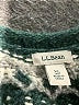 L.L.Bean 100% Wool Chevron-herringbone Green Wool Pullover Sweater Size XL - photo 7