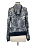Chico's Print Blue Track Jacket Size Med (1) - photo 2