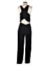 Rebecca Taylor Solid Black Jumpsuit Size 4 - photo 2