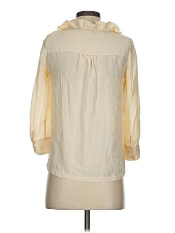 J.Crew 3/4 Sleeve Silk Top (view 2)