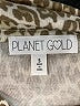 Planet Gold Animal Print Tan Pullover Sweater Size S - photo 7
