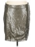 Kardashian Kollection 100% Polyester Metallic Silver Formal Skirt Size L - photo 1