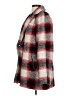Madewell Plaid Red Wool Coat Size XXS (estimated) - photo 5