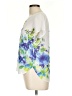 Kaileigh Ivory Short Sleeve Blouse Size L - photo 5