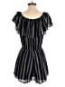 Gilli 100% Rayon Stripes Black Romper Size S - photo 2