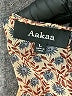 AaKaa 100% Polyester Paisley Brown Casual Dress Size L - photo 7