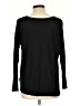 Kensie Polka Dots Black Long Sleeve Blouse Size L - photo 2