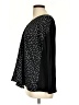Kensie Polka Dots Black Long Sleeve Blouse Size L - photo 5
