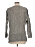 Eight Eight Eight Chevron-herringbone Gray Pullover Sweater Size L - photo 2