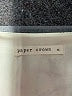 Paper Crown 100% Rayon Ivory Short Sleeve Blouse Size XS - photo 7
