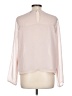Express Outlet 100% Polyester Pink Long Sleeve Blouse Size L - photo 2