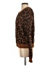 Zara Animal Print Brown Cardigan Size S - photo 5