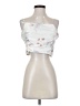 J by Joie 100% Polyester White Sleeveless Top Size S - photo 1