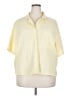 Unbranded Yellow Short Sleeve Blouse Size 2X (estimated) - photo 1