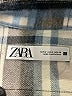 Zara Plaid Blue Jacket Size M - photo 6