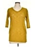 Ginger G. Yellow 3/4 Sleeve Top Size L (estimated) - photo 1