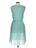 Assorted Brands Solid Teal Cocktail Dress Size L - photo 2