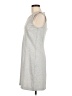 Kenar Solid Gray Casual Dress Size 6 - photo 5