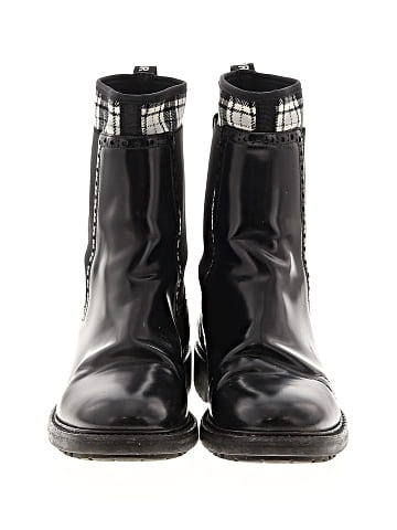 Dior Leather Chelsea Boots (view 2)