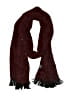 Uno Alla Volta Burgundy Red Scarf One size - photo 1