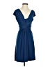 Max and Cleo Solid Blue Cocktail Dress Size S - photo 1