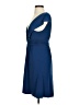 Max and Cleo Solid Blue Cocktail Dress Size S - photo 5