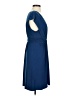Max and Cleo Solid Blue Cocktail Dress Size S - photo 4