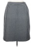 JL Studio Houndstooth Gray Casual Skirt Size 20 - photo 2