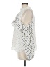 Devlin 100% Polyester Polka Dots Ivory Sleeveless Blouse Size M - photo 5