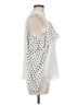 Devlin 100% Polyester Polka Dots Ivory Sleeveless Blouse Size M - photo 4