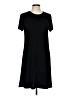 Unbranded Solid Black Casual Dress Size L (estimated) - photo 1