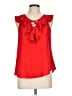 A. Byer Red Sleeveless Blouse Size L - photo 1