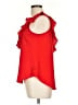 A. Byer Red Sleeveless Blouse Size L - photo 5