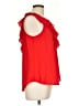 A. Byer Red Sleeveless Blouse Size L - photo 4