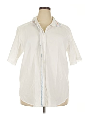 Stephanie K Short Sleeve Button-Down Shirt (view 1)