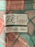 J.Crew 100% Cotton Plaid Multi Color Pink Long Sleeve Button-Down Shirt Size 6 - photo 7