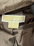 MICHAEL Michael Kors 100% Acetate Plaid Brown Blazer Size 0 - photo 6