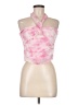 Aqua 100% Polyester Pink Sleeveless Blouse Size M - photo 1