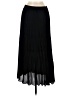 Max Studio 100% Polyester Solid Black Formal Skirt Size M (estimated) - photo 1