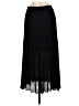 Max Studio 100% Polyester Solid Black Formal Skirt Size M (estimated) - photo 2