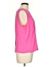 Karen Scott 100% Polyester Pink Sleeveless Blouse Size L - photo 4