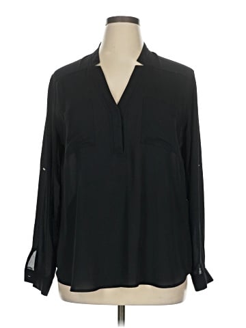 metaphor Long Sleeve Blouse (view 1)
