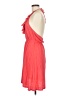 Express Orange Pink Cocktail Dress Size M - photo 5