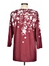 Unbranded Burgundy 3/4 Sleeve Blouse Size L - photo 2