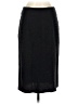 Eileen Fisher 100% Wool Solid Black Wool Skirt Size XS - photo 1
