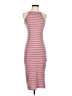New Look Stripes Pink Casual Dress Size S - photo 1