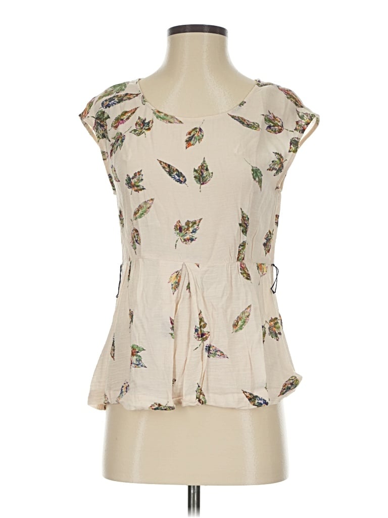 Pre-owned Odille Sleeveless Blouse In White