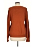 Vila Solid Orange Brown Pullover Sweater Size L (estimated) - photo 2