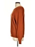 Vila Solid Orange Brown Pullover Sweater Size L (estimated) - photo 5